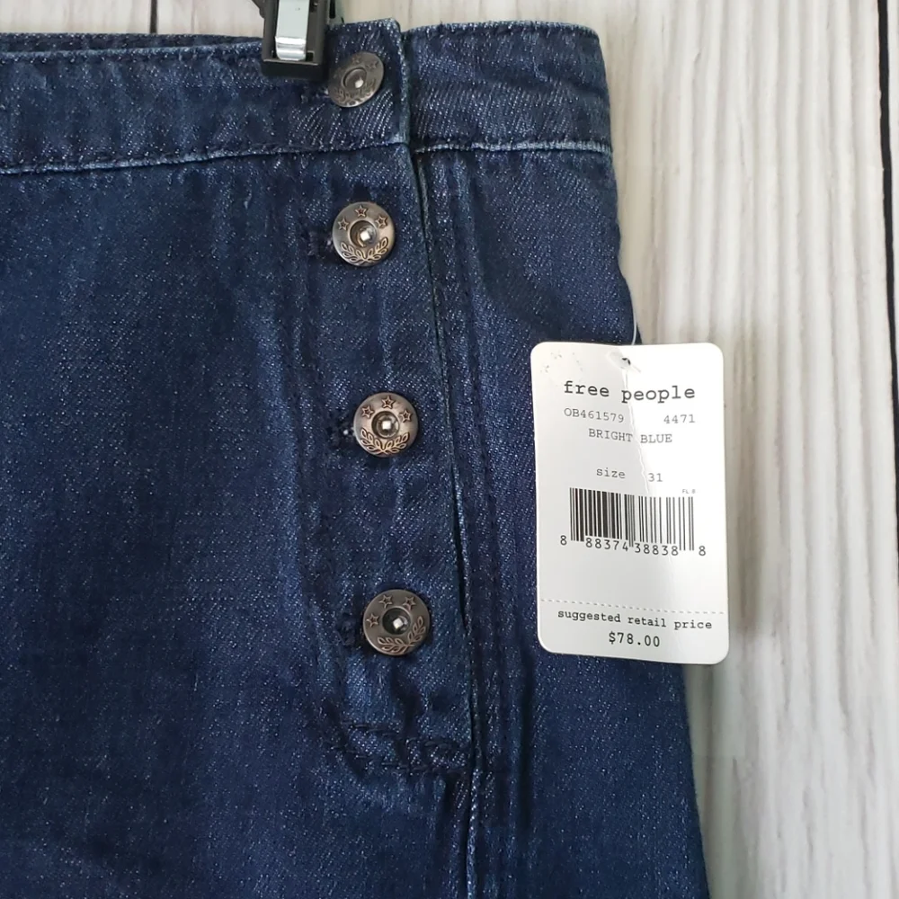 Free people lumineer sailor Jean short pinup retro vintage